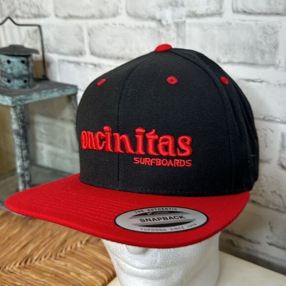 Encinitas Surfboards Shop Snapback Hat California - Picture 1 of 7